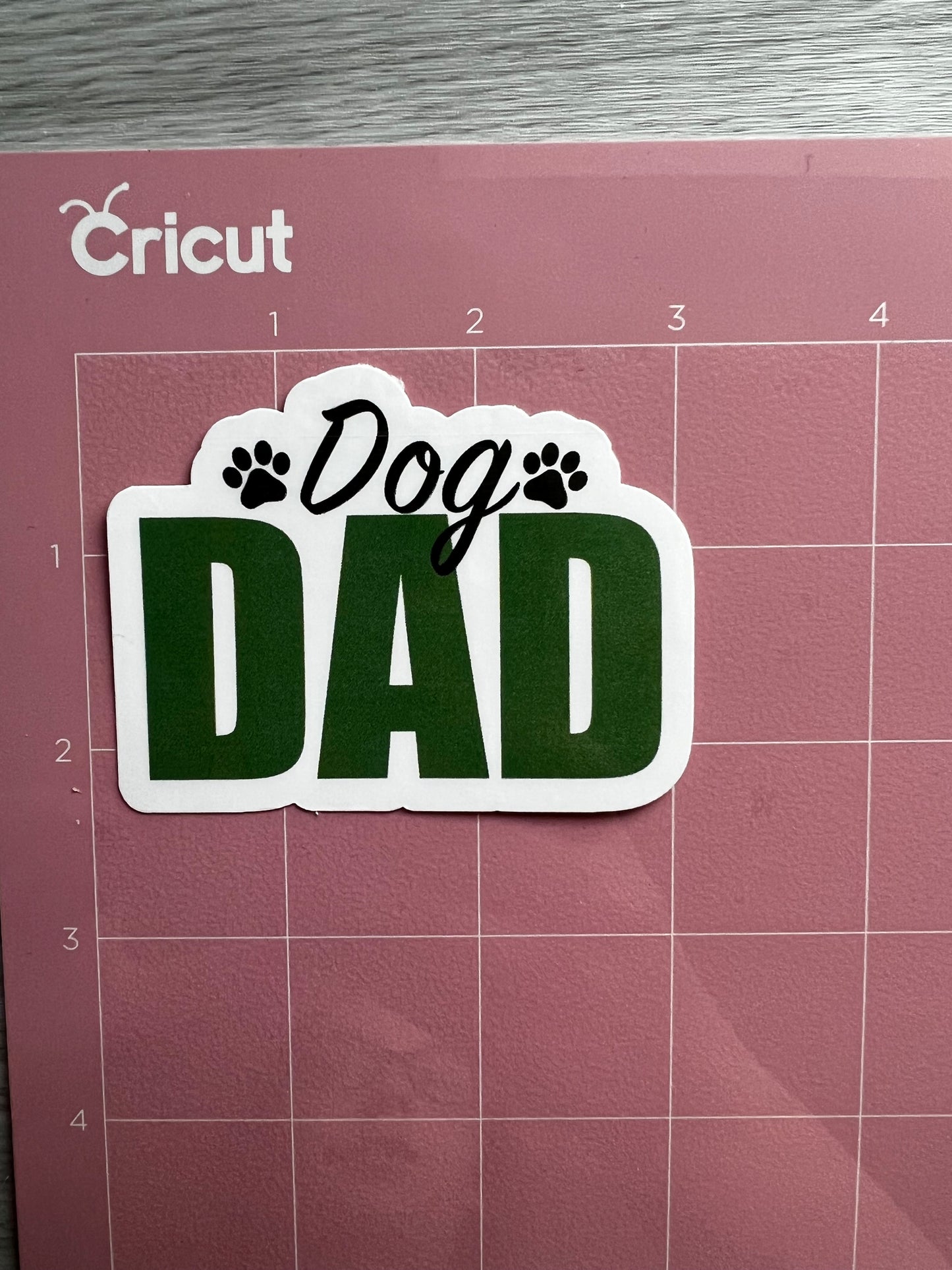 Dog Dad Sticker