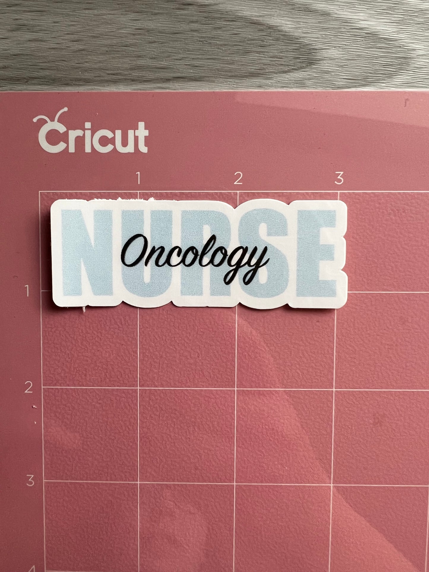 Oncology Nurse Sticker