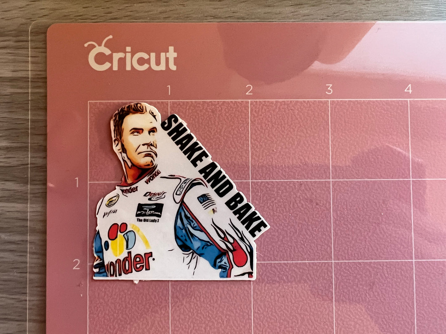 SHAKE AND BAKE Sticker