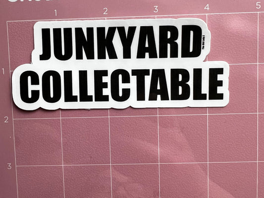 Junkyard Collectable Sticker