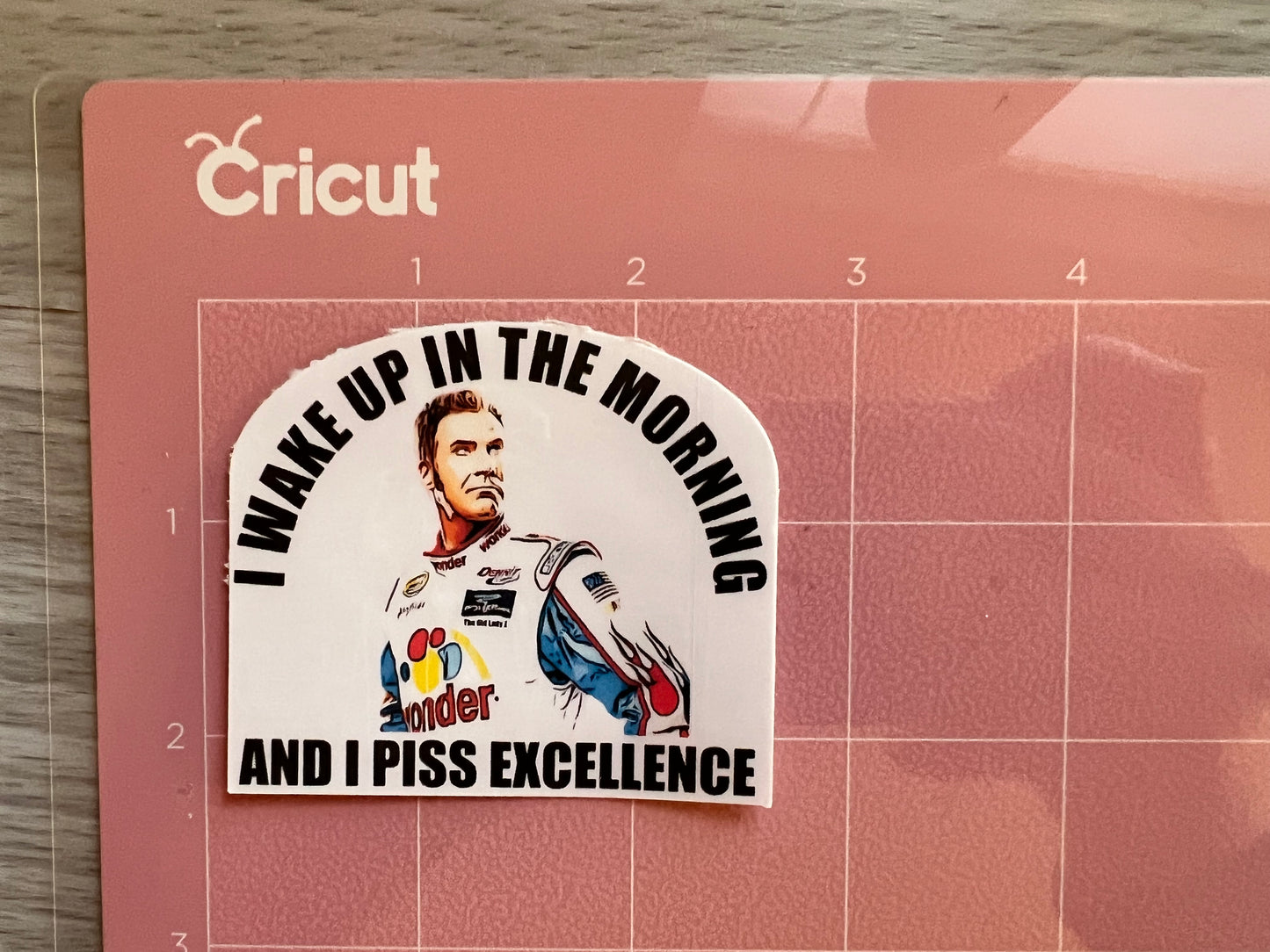 I WAKE UP IN THE MORNING AND I PISS EXCELLENCE Sticker