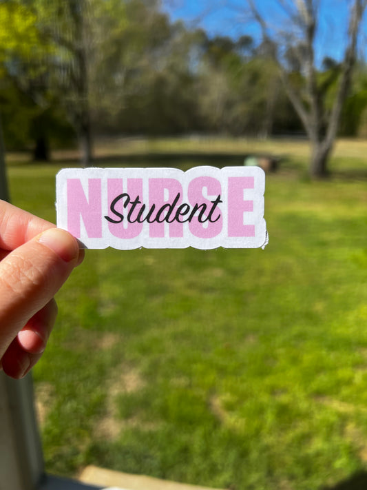 Student Nurse Sticker