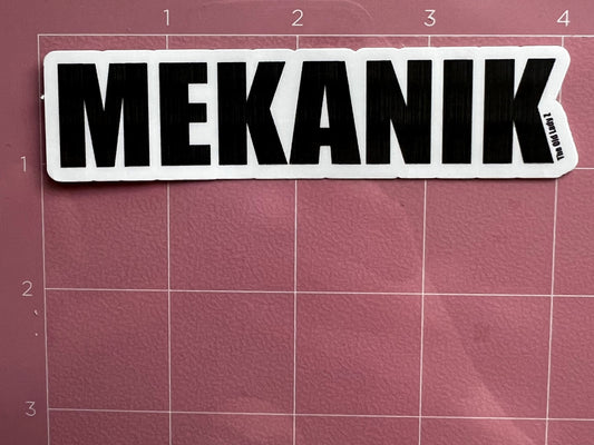 Mekanik Sticker