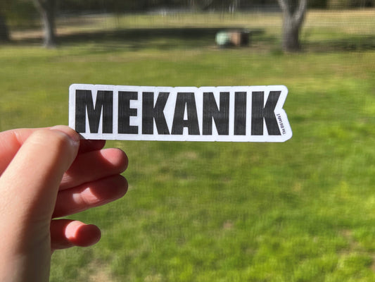 Mekanik Sticker