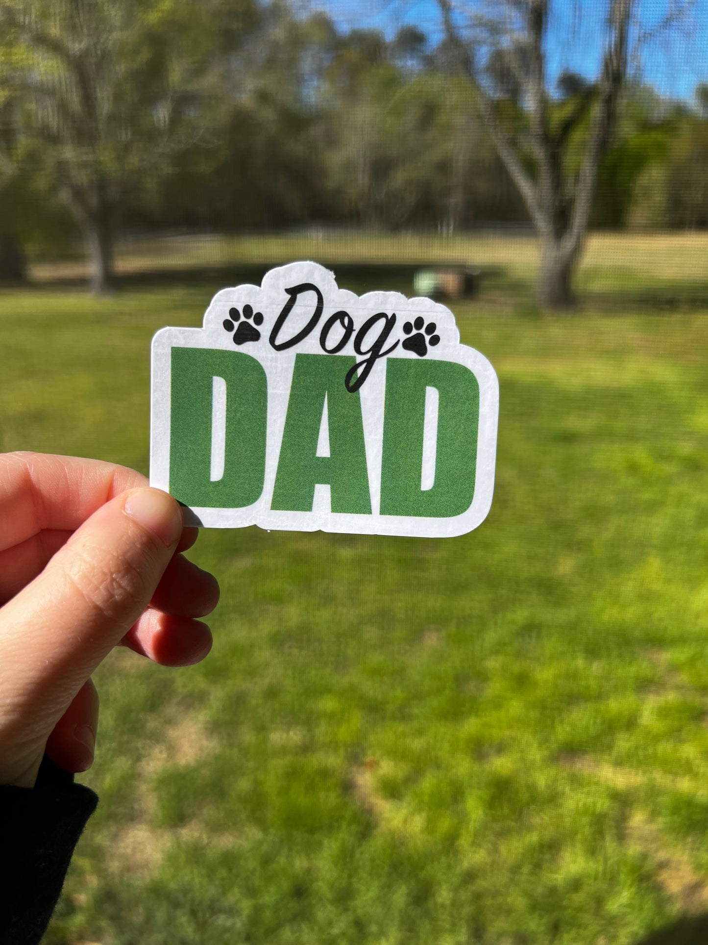 Dog Dad Sticker