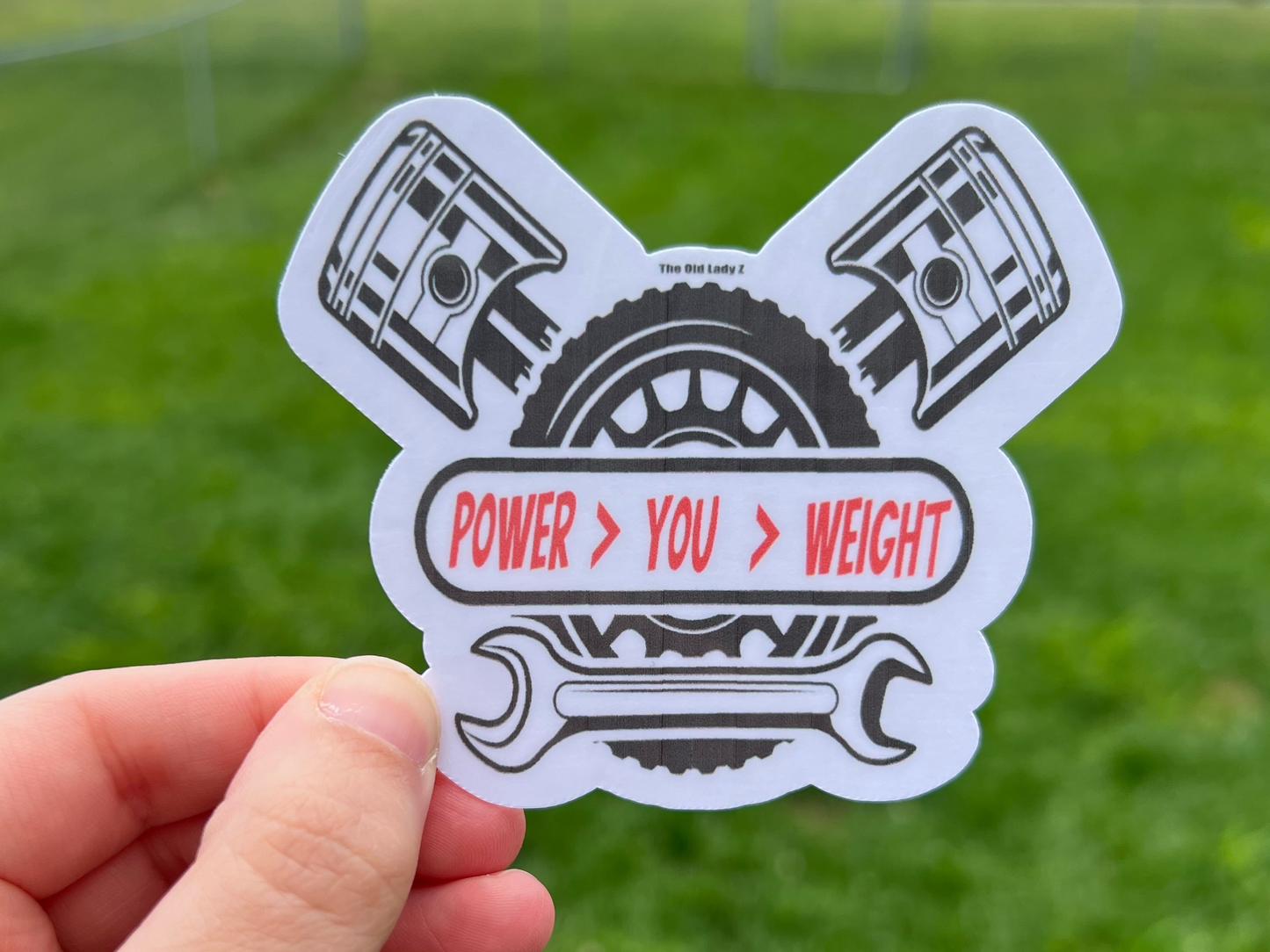 Power > You > Weight Sticker